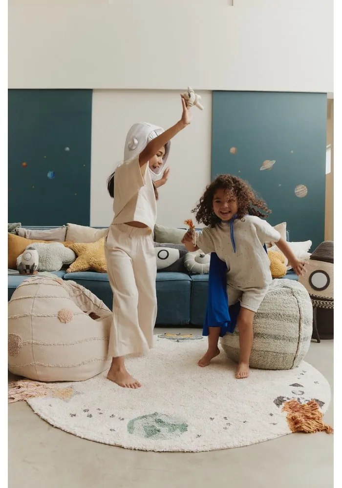 Bavlnený detský vankúšik 54x54 cm Stella Honey – Lorena Canals