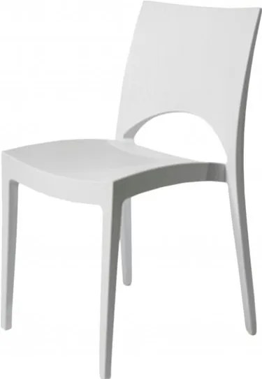 Sconto Jedálenská stolička PARIS biela