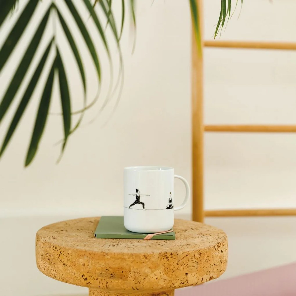 räder Porcelánový hrnček Yoga 300 ml