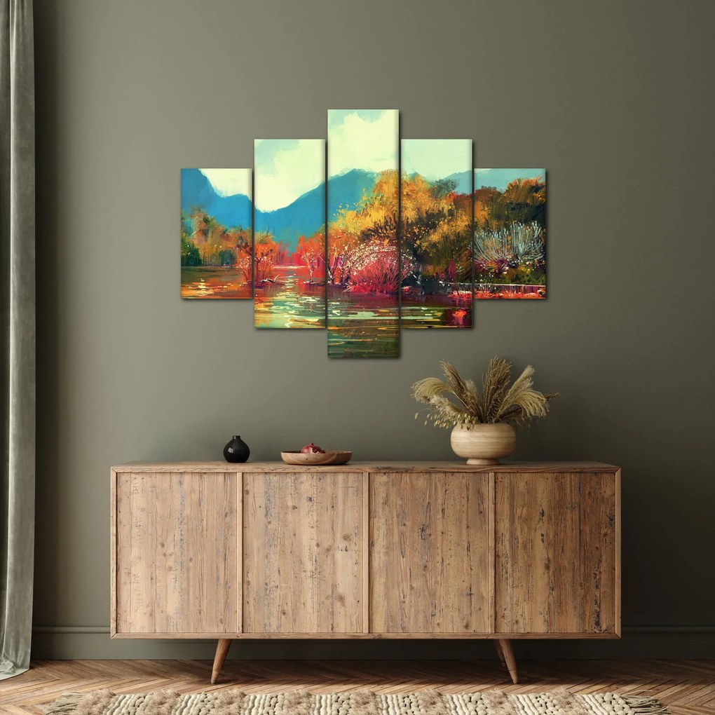 Obraz - Farby jesene (150x105 cm)