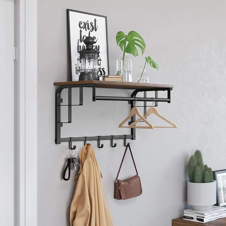 Drevený vešiak na oblečenie, LOFT