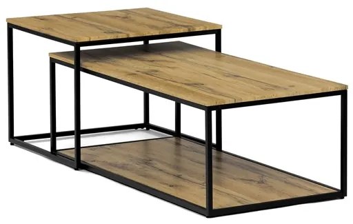 Autronic BONTEC Konferenčný stolík 100x50cm, mdf, divoký dub, CT-X7123 OAK Farba: Prírodné