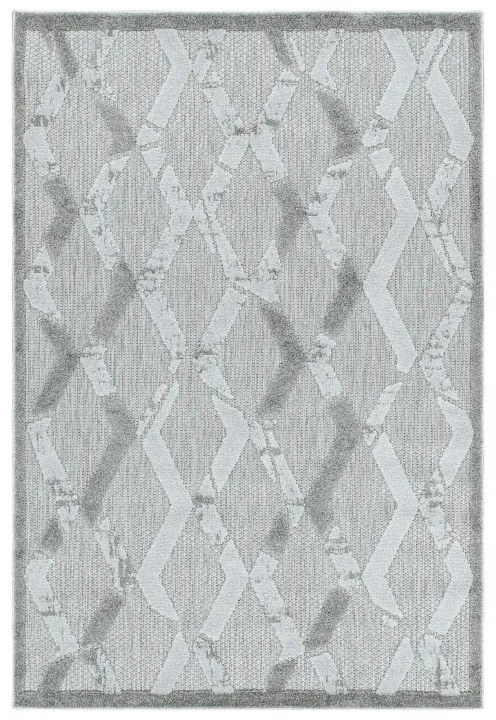 Ayyildiz koberce Kusový koberec Bahama 5158 Grey – na von aj na doma - 120x170 cm