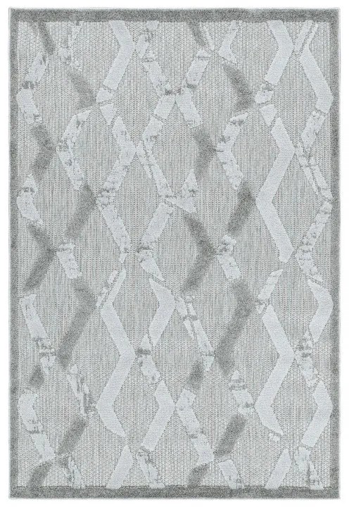 Ayyildiz koberce Kusový koberec Bahama 5158 Grey – na von aj na doma - 80x250 cm