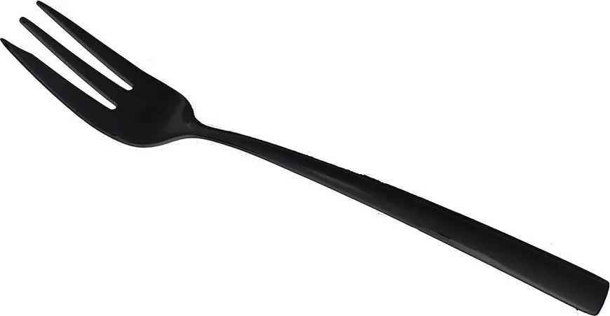 Čierne antikoro dezertné vidličky v súprave 2 ks Black – Orion