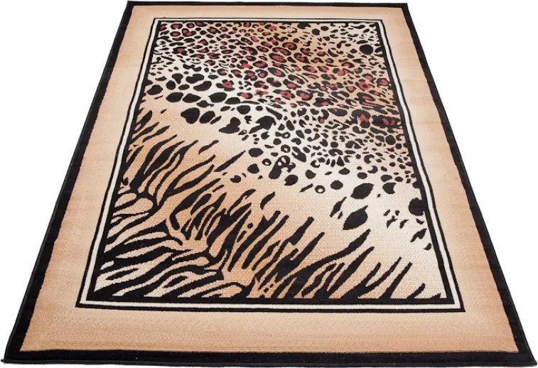 TA Koberec J317A ČIERNY ATLAS PP Rozmer: 100x200 cm