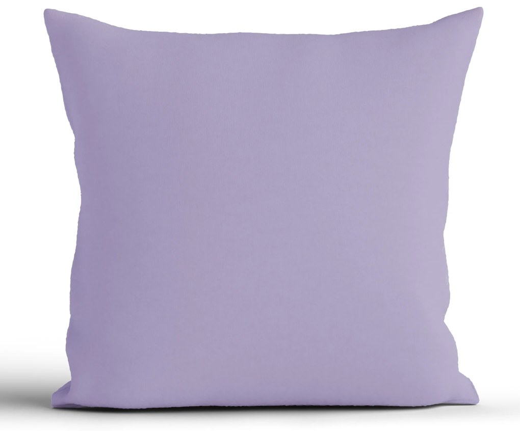 Bavlnená obliečka na vankúš Renforcé 40 × 40 cm - Jasmine fialová