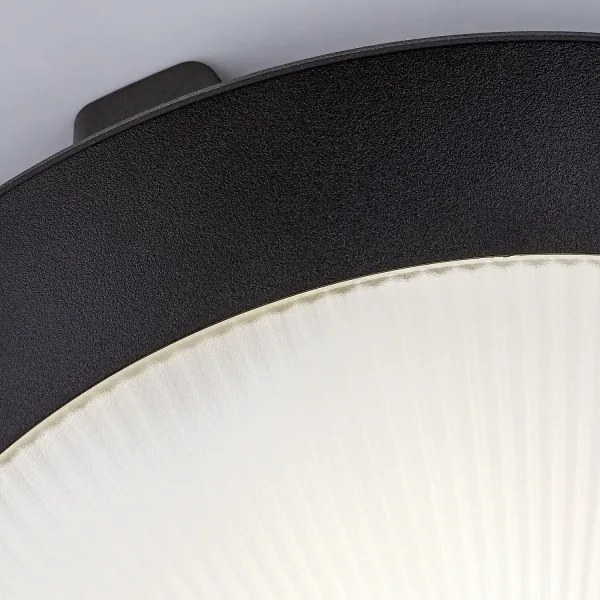 Rabalux 77235 - Vonkajšie stropné svietidlo so senzorom WELRO 1xE27/9W/230V IP65 pr.30 cm čierna