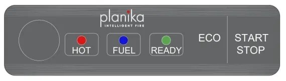 Planika Arcticon BEV - BIO krb na diaľkové ovládanie 126,2x40 cm 3,5kW