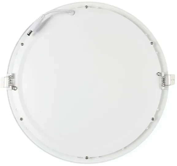 BERGE LED panel kruhový - 300x300x17mm vstavaný - 24W - 230V - 1900Lm - teplá biela