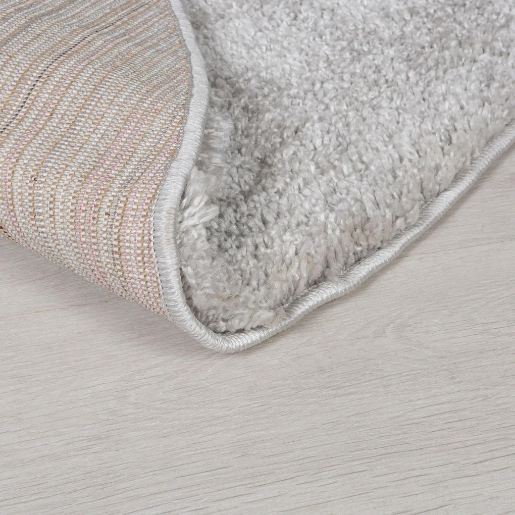 Behúň Shaggy Teddy Grey, 60x230, šedá, detská izba, Flair Rugs