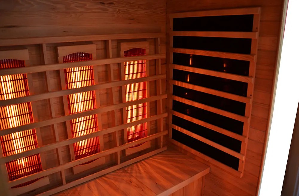 M-Spa - Infrasauna karbón-keramika pre 4 osoby 175 x 135 x 190 cm 2,6 kW