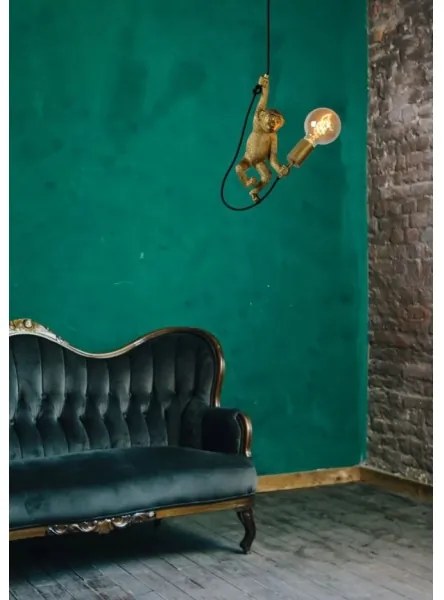 Lucide 10402/01/30 - Luster na lanku EXTRAVAGANZA CHIMP 1xE27/60W/230V