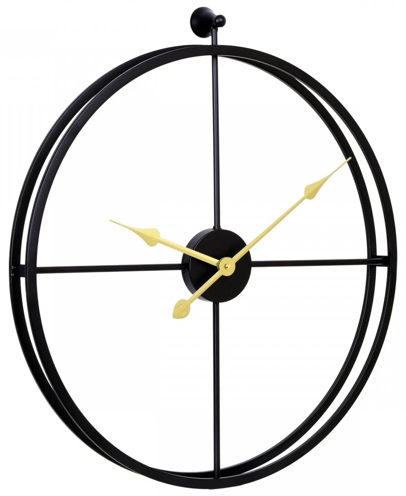 Nástenné hodiny Circulo čierne