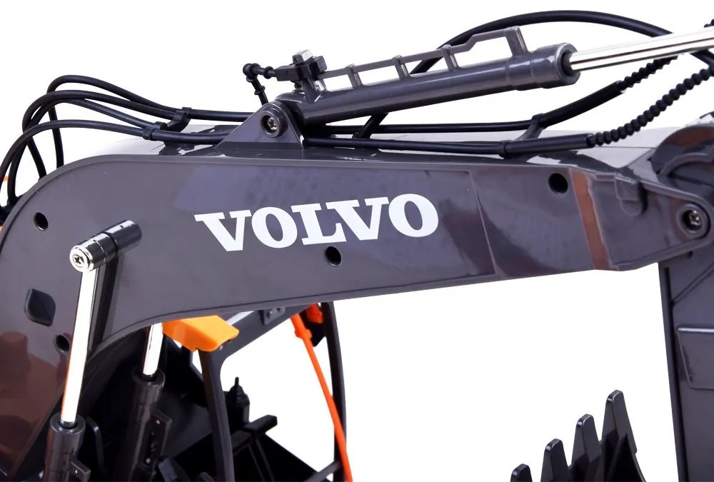 Veľký bager VOLVO 3 v 1 na diaľkové ovládanie - 3 hroty RC0495