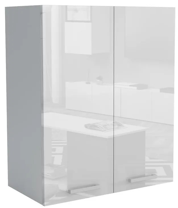 Kuchynská skrinka 60G 2F V72 LUX biela