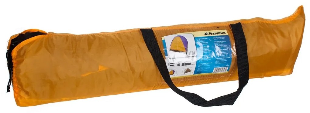 Nawalla Jednoplášťový stan pre 2 osoby oranžová, 210 x 150 x 110 cm