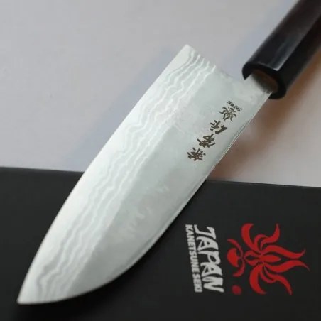 nůž Santoku 165mm Kanetsune Blue Steel "Zen-Bokashi"-series