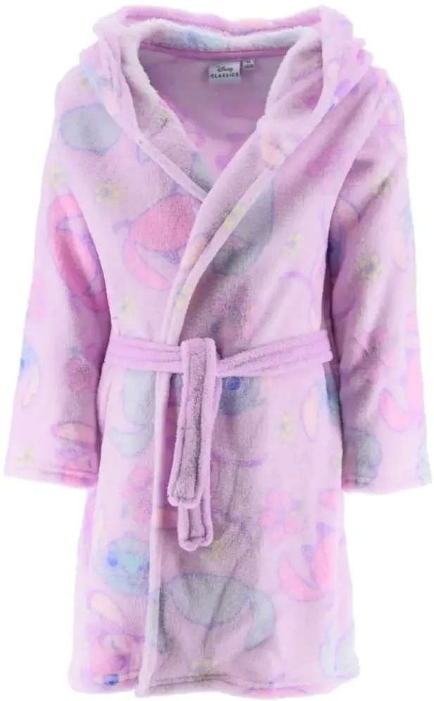 Dievčenský župan s kapucňou Lilo &amp; Stitch, EU 98 Fialová