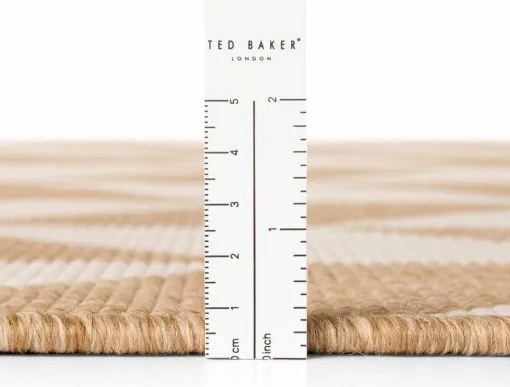 Koberec Ted Baker Haringey Terrick naturálny / biely