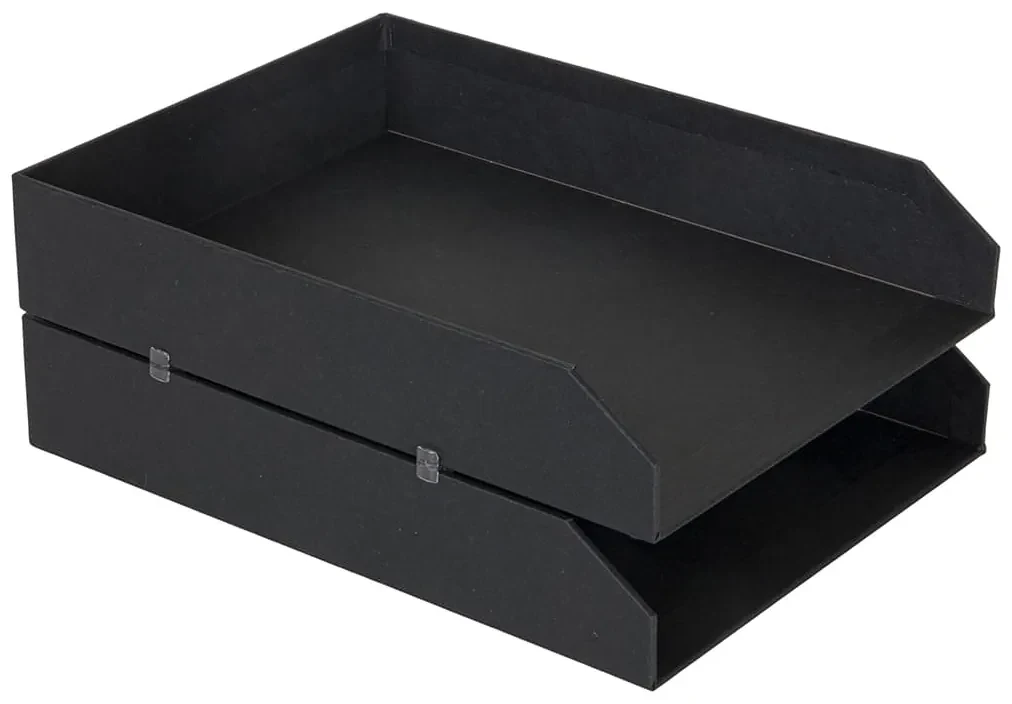 2x organizér na dokumenty HAKAN zo 100% recyklovateľného papiera 6x23x31 cm
