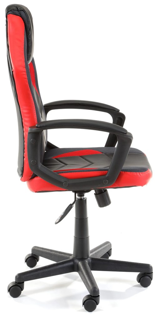 Kancelárska/herná stolička Fiero (červená). Vlastná spoľahlivá doprava až k Vám domov. 1071058