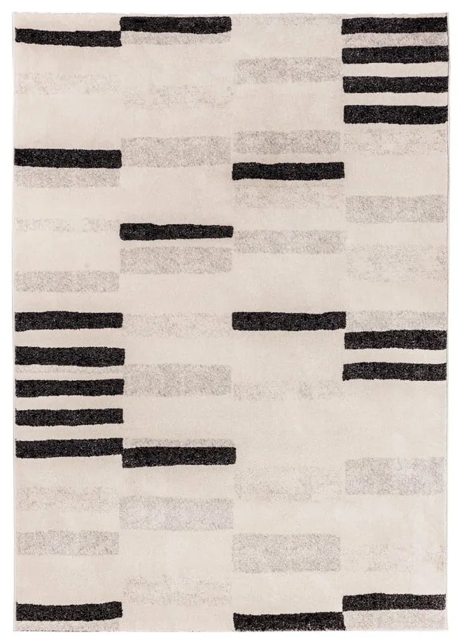 Sivý/krémový koberec 140x200 cm Mosaica – Universal