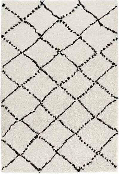 Čiernobiely koberec Mint Rugs Allure Ronno Black White, 200 × 290 cm