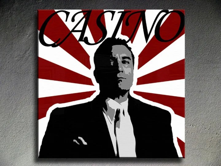 Ručne maľovaný POP Art obraz CASINO | rôzne rozmery