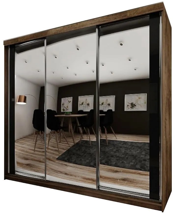 Skriňa Top 30 250 Tmavý jaseň