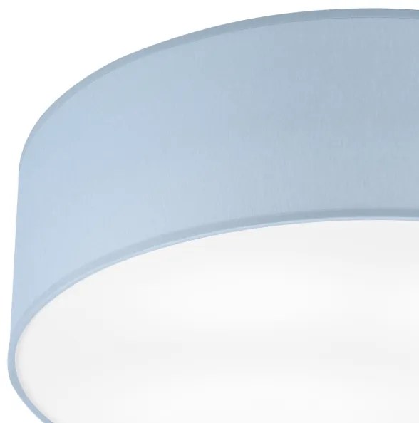 Stropné svietidlo SIRJA PASTEL DOUBLE 4xE27/15W/230V pr. 45 cm modrá