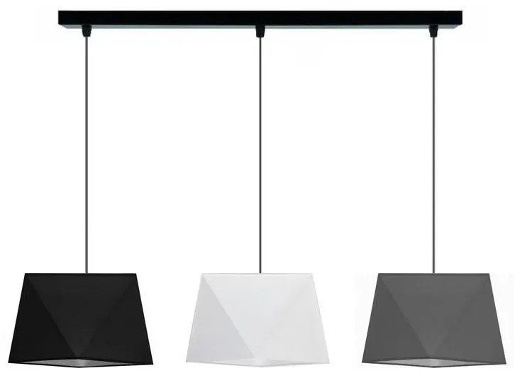 Luster na lanku DIAMENT 3xE27/60W/230V