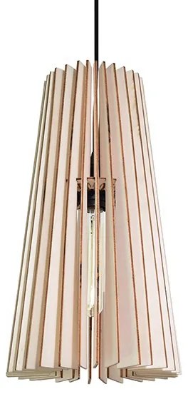 Luster na lanku CONE 1xE27/24W/230V