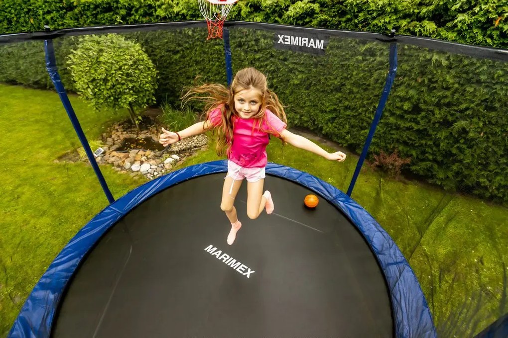 Marimex | Trampolína Marimex Standard 457 cm + vnútorná ochranná sieť + rebrík ZADARMO | 19000084
