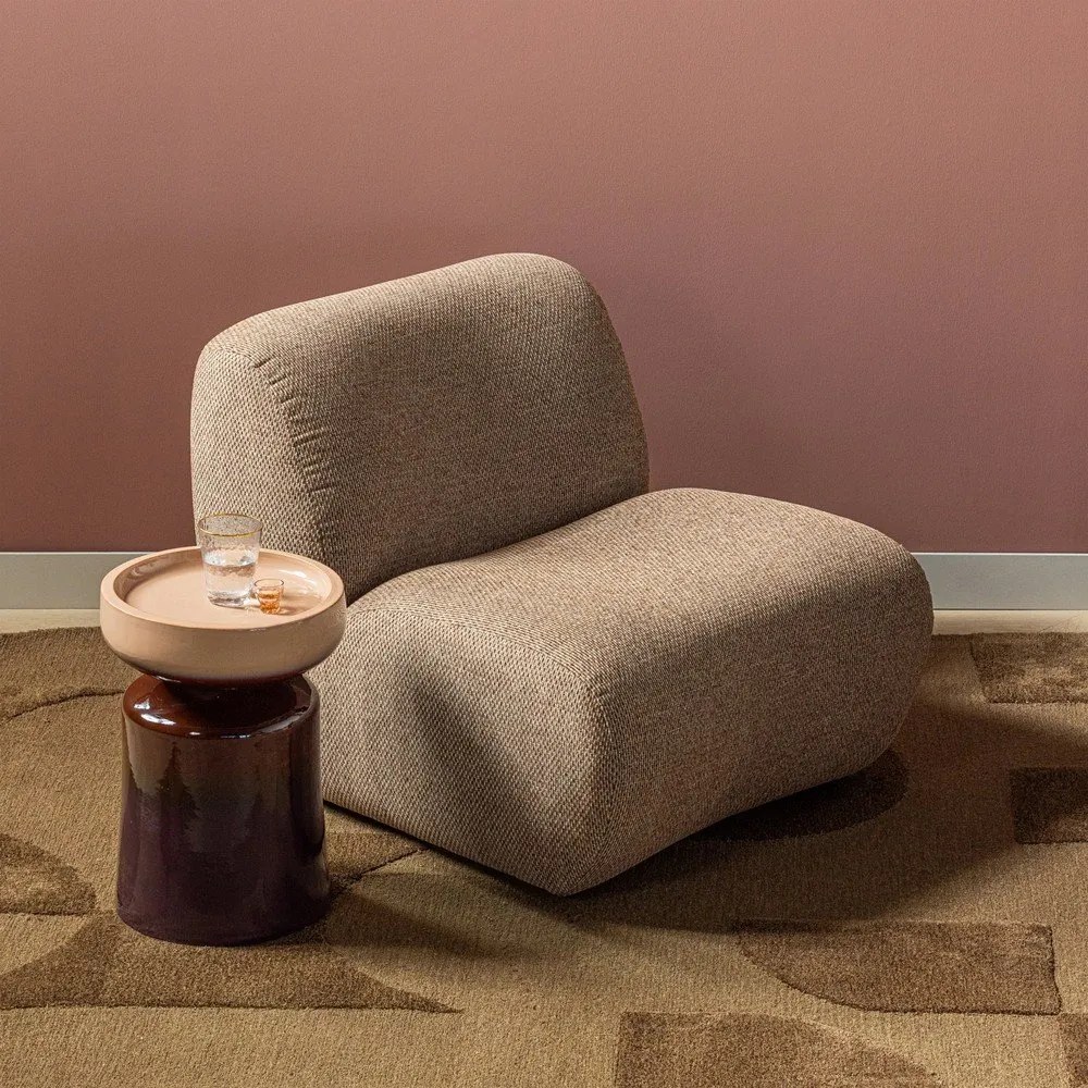 Keramický odkladací stolík 35x35 cm Tumo – WOOOD