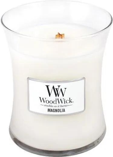 WoodWick Vonná sviečka WoodWick - Magnólia 85g