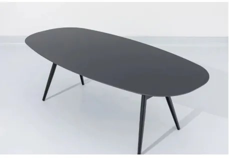 Doppler DELUXE - záhradný jedálenský oválny stôl 145 x 85 x 75 cm - Rozbalený tovar (N483)