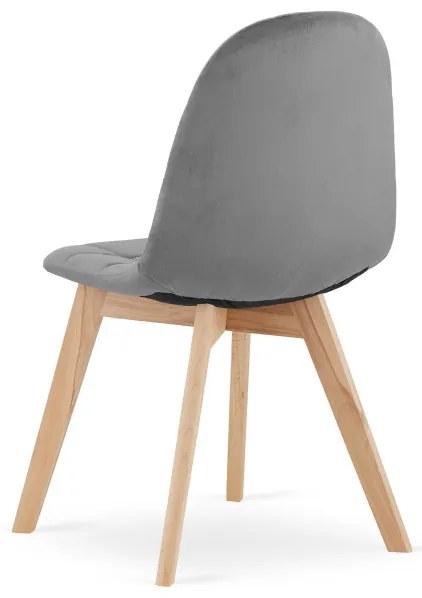 Set jedálenských stoličiek BORA sivá (4ks)