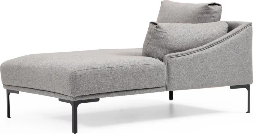 Rohová sedací souprava Leo 255 cm šedá pravá