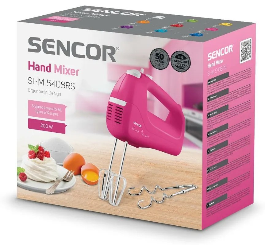 Sencor SHM 5408RS ručný šľahač