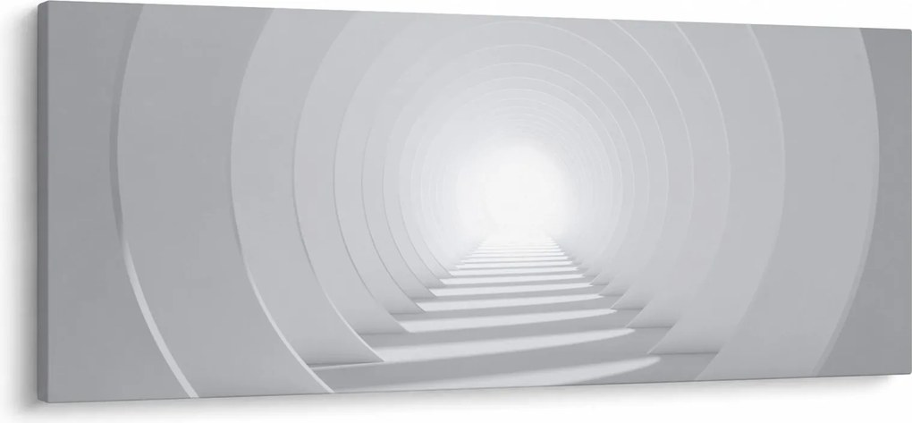 Obraz - 3D tunel (120x50 cm)