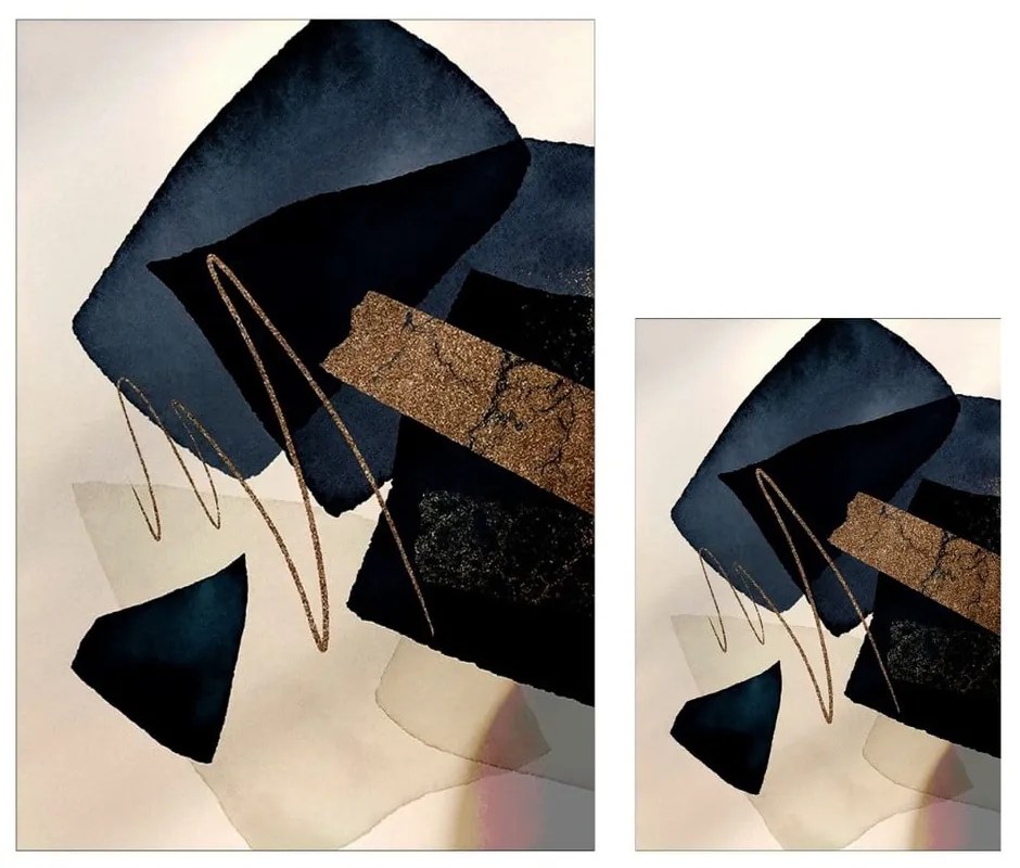 Kúpeľňové predložky v súprave 2 ks 60x100 cm Art Modern – Mila Home