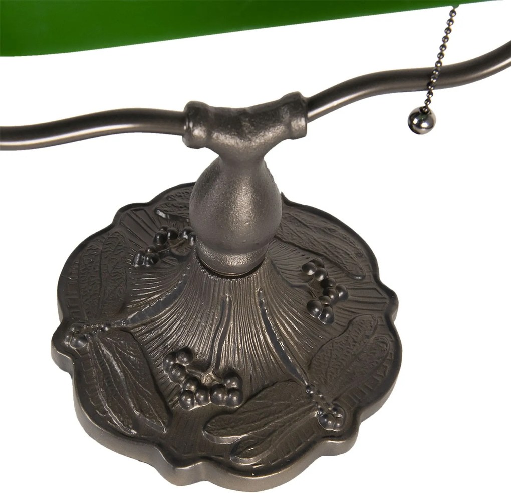 Zelená bankový lampa tiffany Velves - 27 * 20 * 36 cm 1x E27 / max 60W