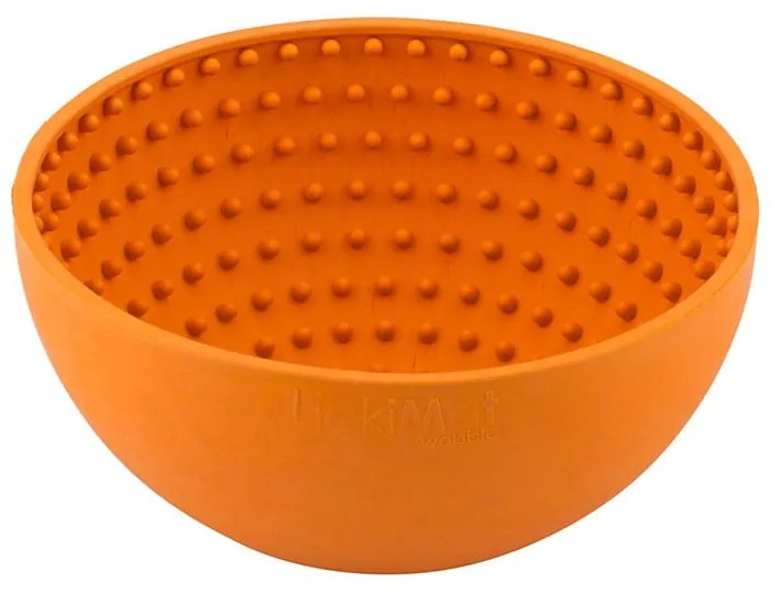 Lízacia miska Wobble Orange – LickiMat