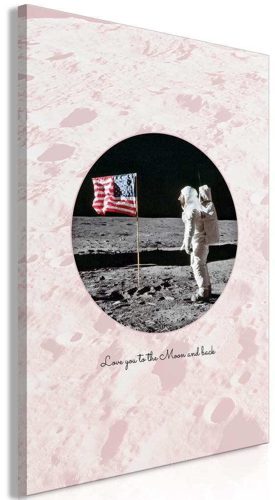 Artgeist Obraz - Love You to the Moon and Back (1 Part) Vertical Veľkosť: 20x30, Verzia: Standard