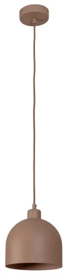 Duolla - Luster na lankovom závesení IRONLINE 1xE27/15W/230V priemer 17 cm béžový