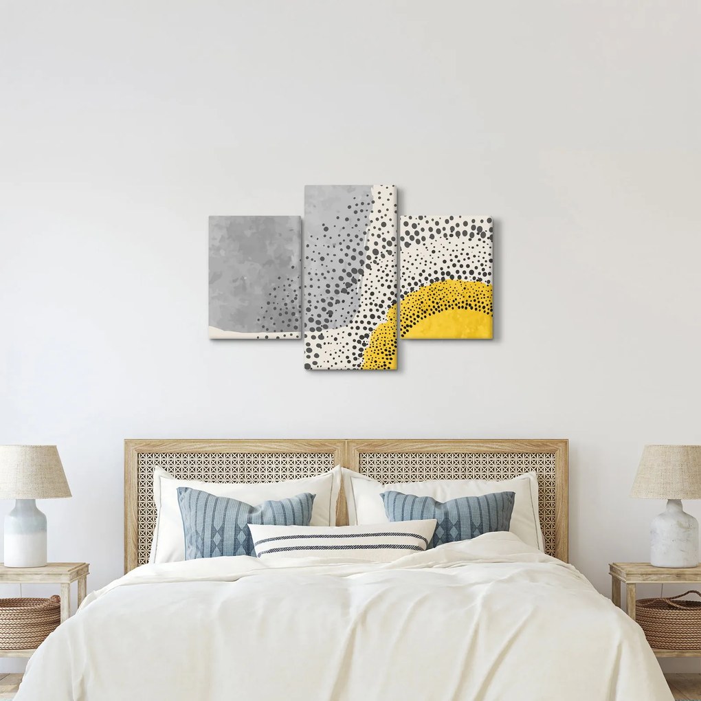 Obraz - Abstraktná maľba pláže N⁰3 (90x60 cm)