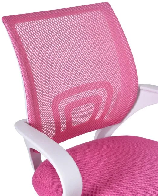 Kancelárska stolička BIANCO ružová