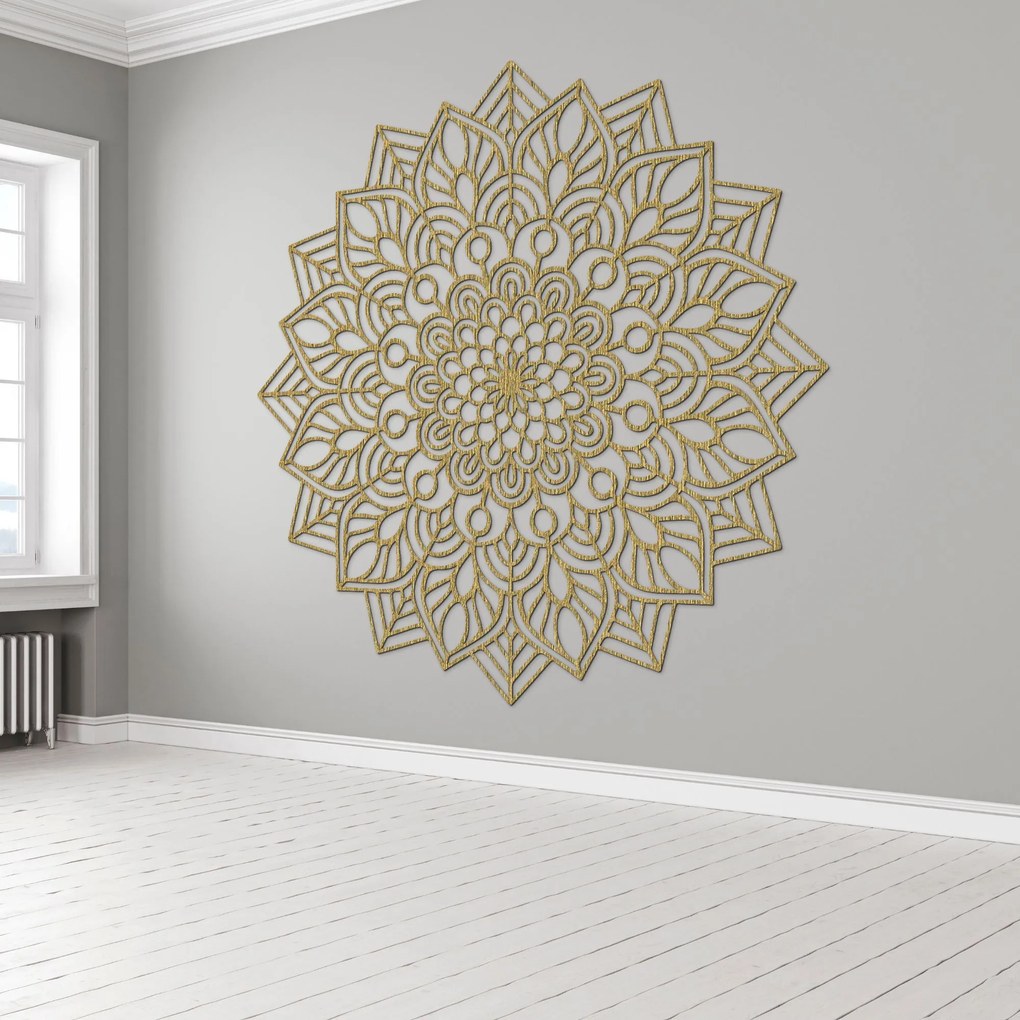 Drevená mandala na stenu | LAFET: HDF - Javor 20 cm 4438-106309 HDF0319-A
