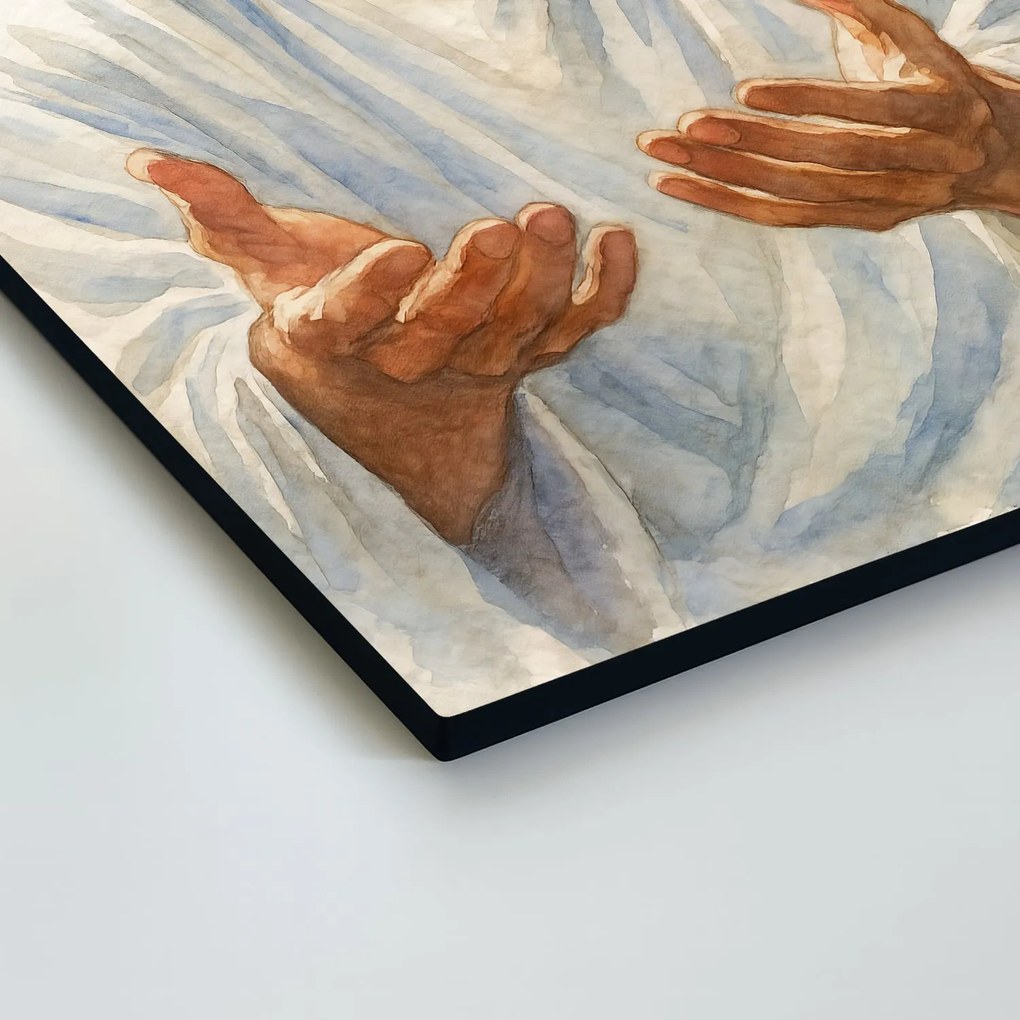 DUBLEZ | Farebný drevený obraz - Ježiš ťa volá